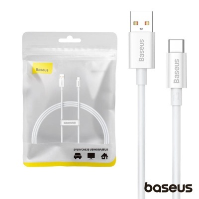Cabo USB-A Macho P/ USB-C Macho 100W 1.5m BASEUS