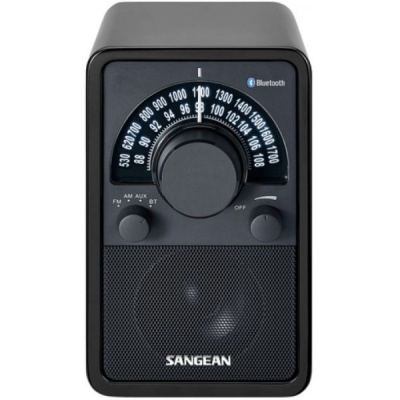 WR-15 BT Brillante Negro - SANGEAN