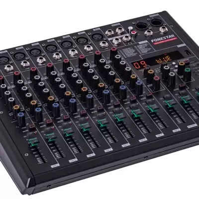 MIX-8PRO Misturador estúdio FONESTAR