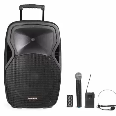 MALIBU-215P Altavoz portátil 15'' FONESTAR