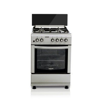 HAEGER Fogão gás/forno elétrico 60x60 (Inox/Cinz) IGN/GRILL