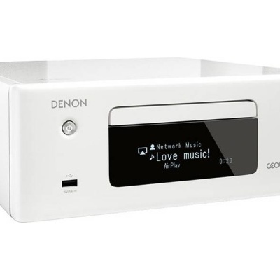 DENON RCD-N10 - Leitor de Rede com CD e HEOS Incorporado CEOL-N10 em BRANCO