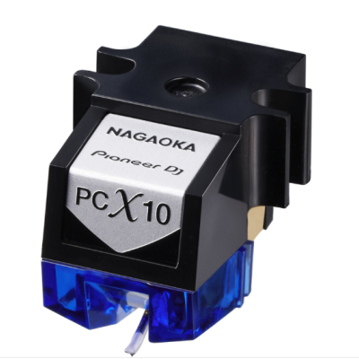 Cartucho para gira-discos NAGAOKA Pioneer DJ PC X10 preto e azul
