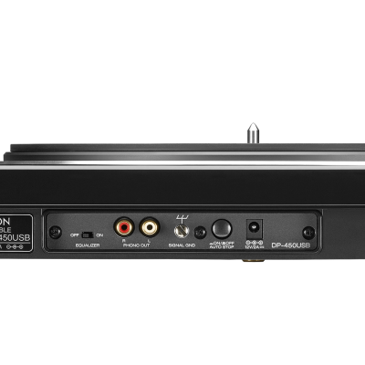 DENON DP-450USB - Gira Discos com USB em PRETO