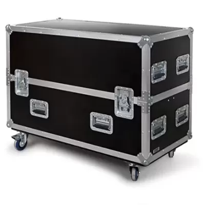 FPL-50D Caixa de transporte 2 TV com 2 suportes FONESTAR