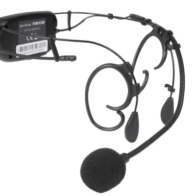 MSHT-43C-631 Microfone sem fios de cabeça UHF FONESTAR
