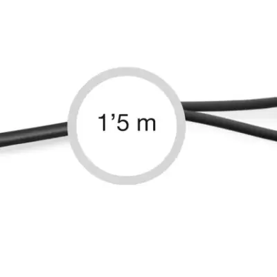 AA-707N Cable señal de audio Jack 3'5 mm estéreo macho a 2 RCA macho FONESTAR