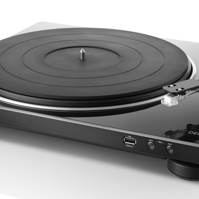 DENON DP-450USB - Gira Discos com USB em PRETO