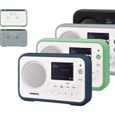 DPR - 76 Branco e cinza - SANGEAN