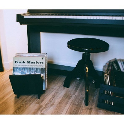 VINYL BOX STORAGE 120 BLACK - VBS 120 BL Enova hifi