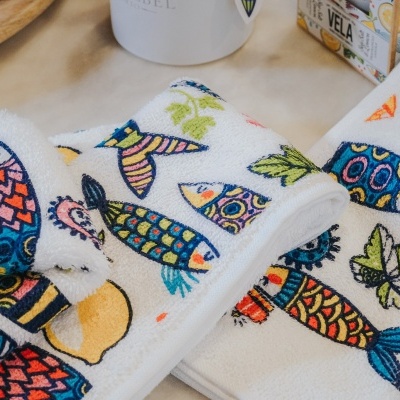 Castelbel - Pano de Cozinha Sardinha