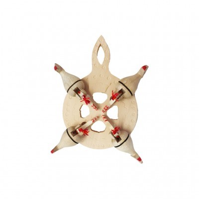 Artesana - Prato de Galinhas de Madeira