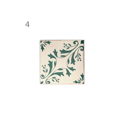 Artesanato - Base para Copos em Azulejo e Cortiça