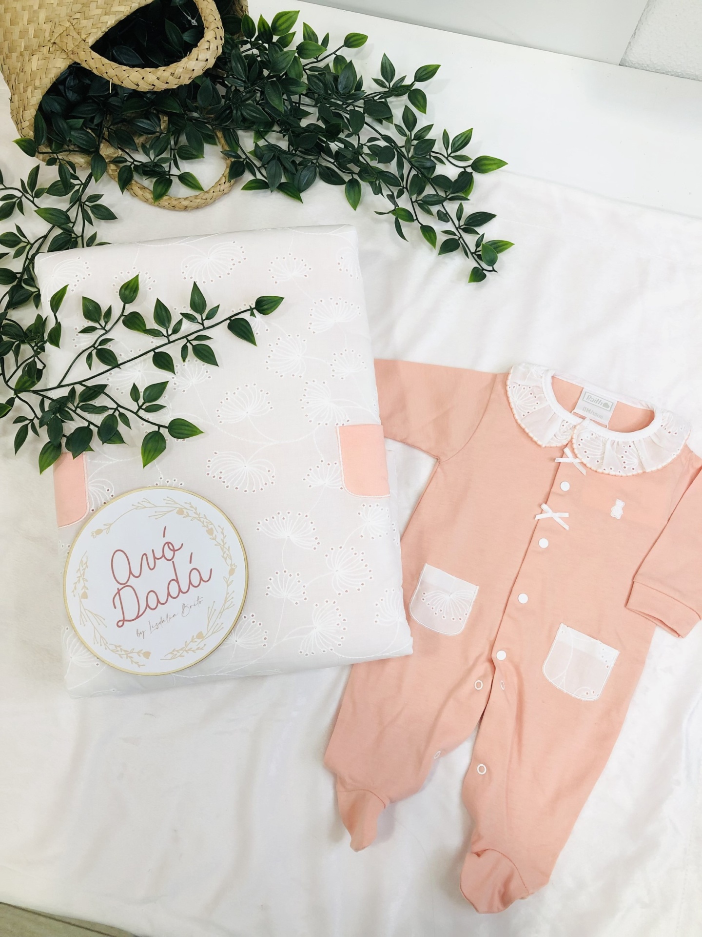 Conjunto&#x20;de&#x20;babygrow&#x20;e&#x20;manta&#x20;algod&#x00E3;o