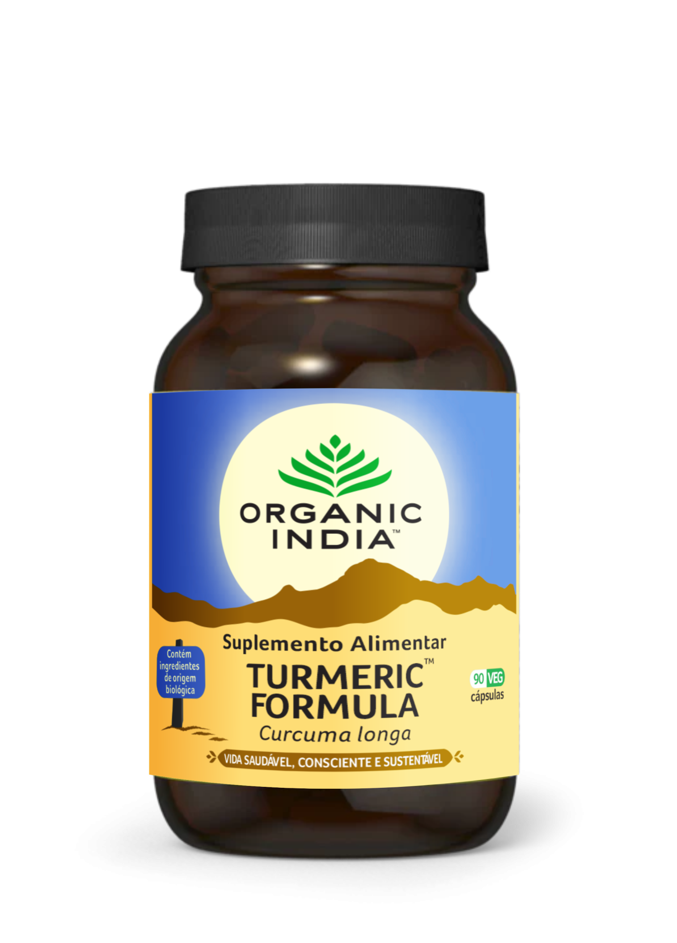 Turmeric Formula Organic India™- 90 cápsulas