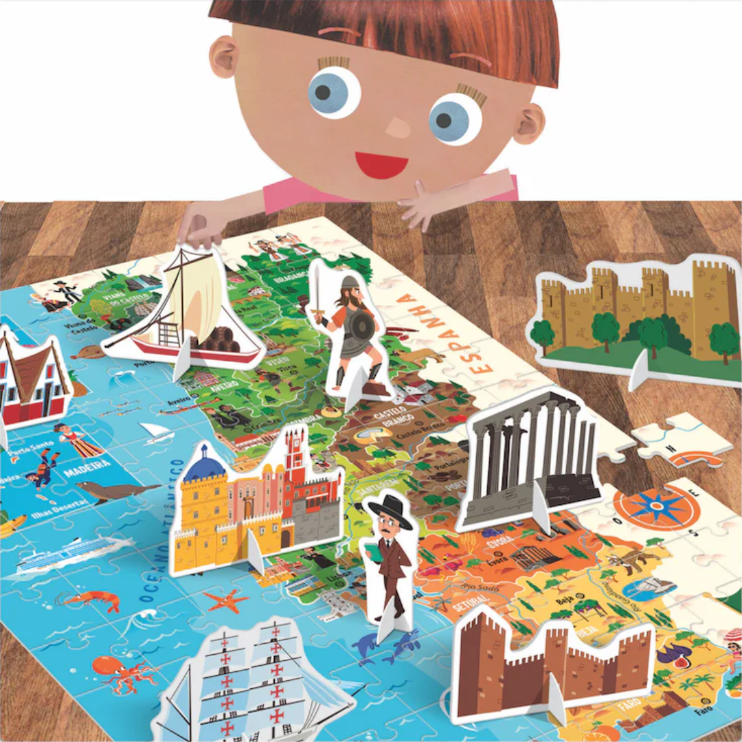 Puzzle À Descoberta de Portugal