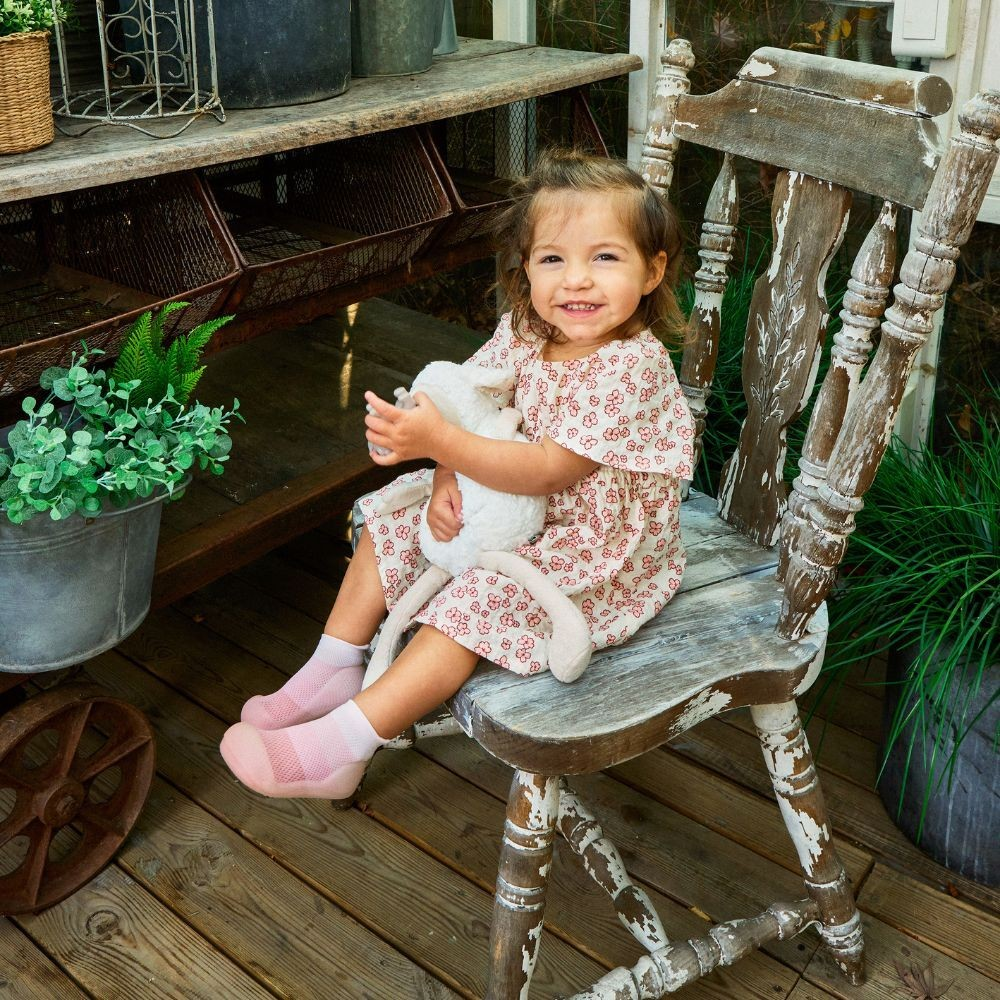 Sapato meia Attipas Aqua-X Gradation rosa N19-25.5