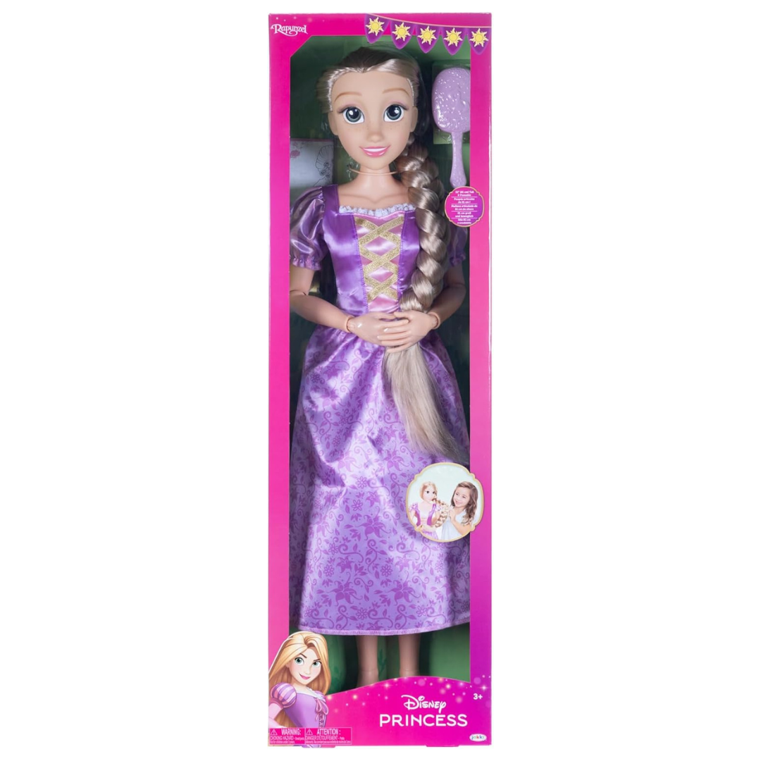 Boneca Princesa Rapunzel 80cm