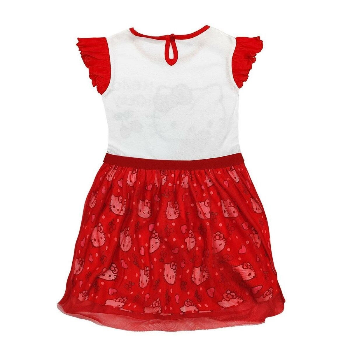 Vestido tule Hello Kitty 3-7 anos