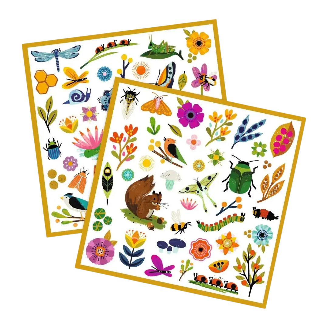 Jardim - 160 Autocolantes