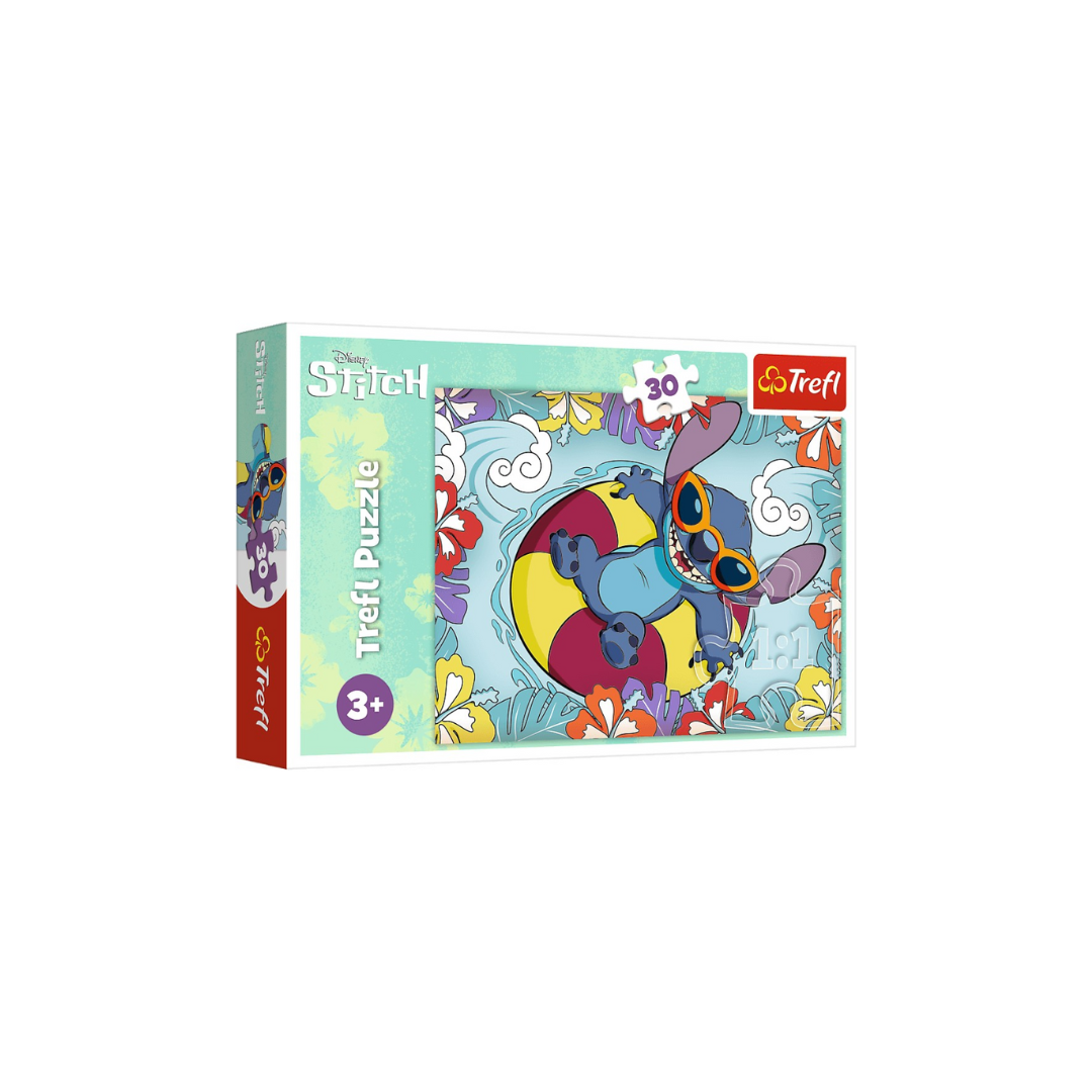 Puzzle Lilo & Stitch on vacation 30 peças