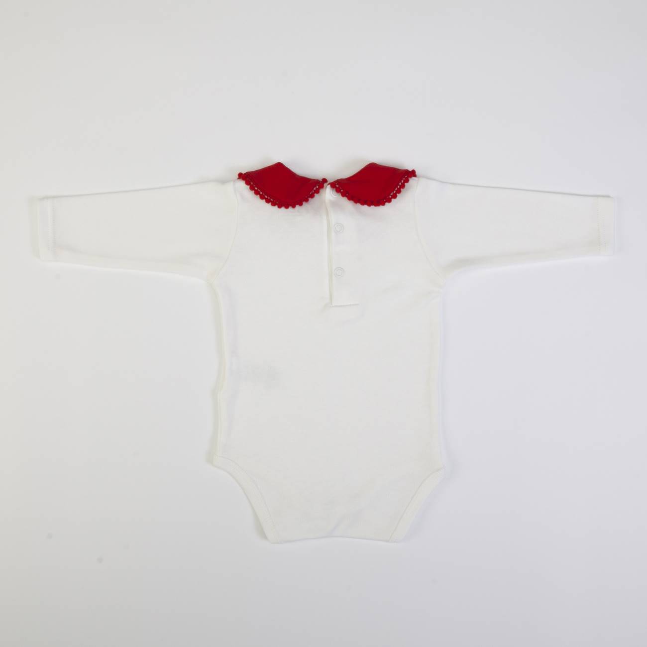 Conjunto vestido xadrez e body 3-24 meses