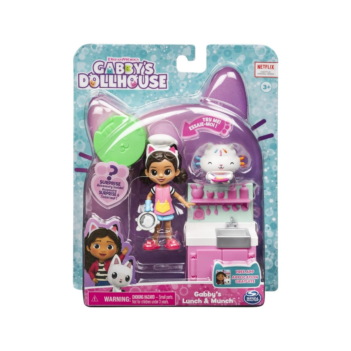 Gabby's Dollhouse Playset Cozinha com a Gabby