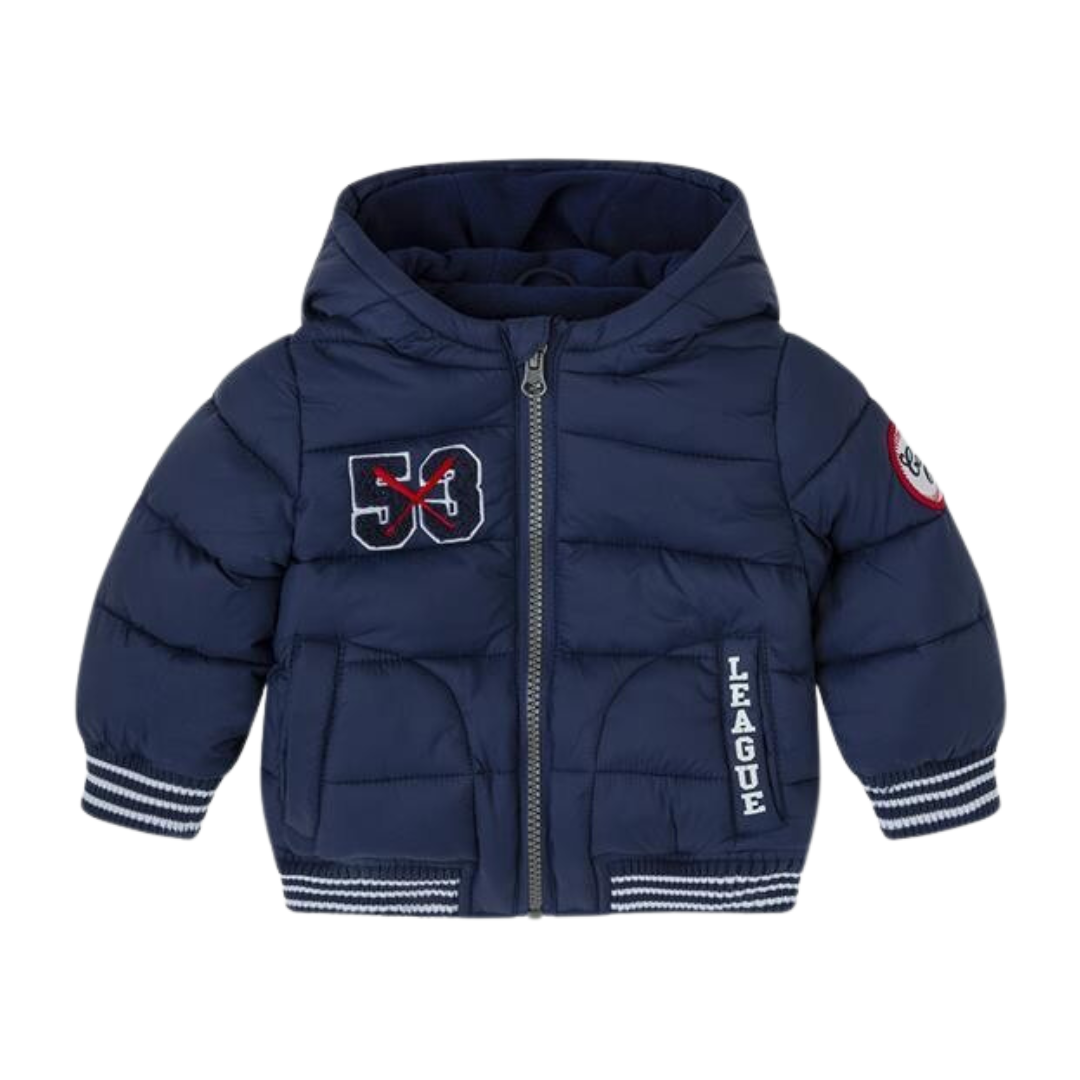 Casaco acolchoado com capuz League 6-36 meses