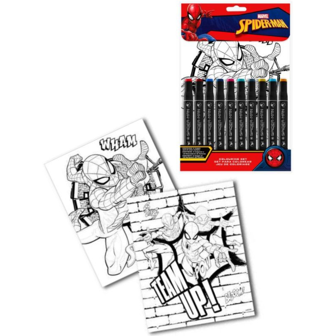Set de colorir SpiderMan