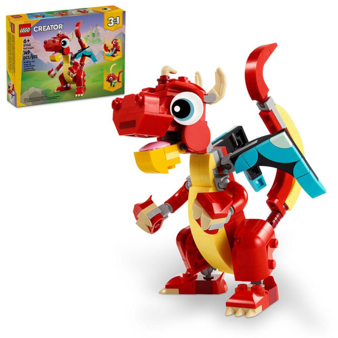 LEGO Creator 31145- Dragão vermelho