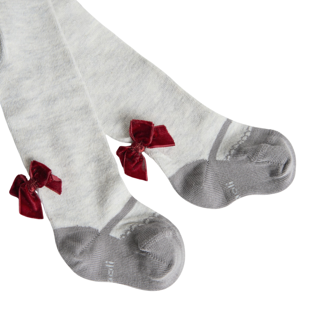 Collants com laço 1 mês - 2 anos