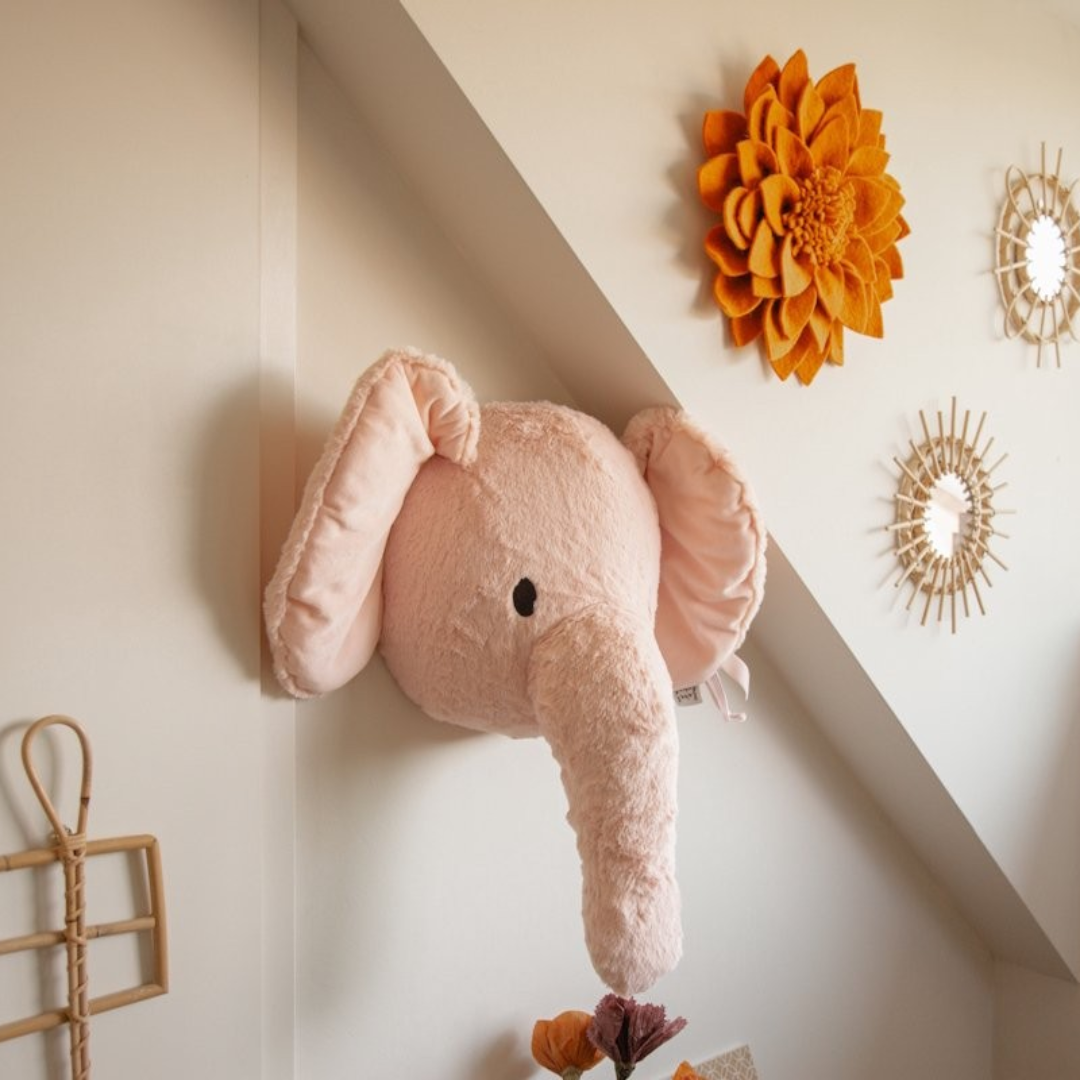 Decoração de parede Elefante Elly - Marfim