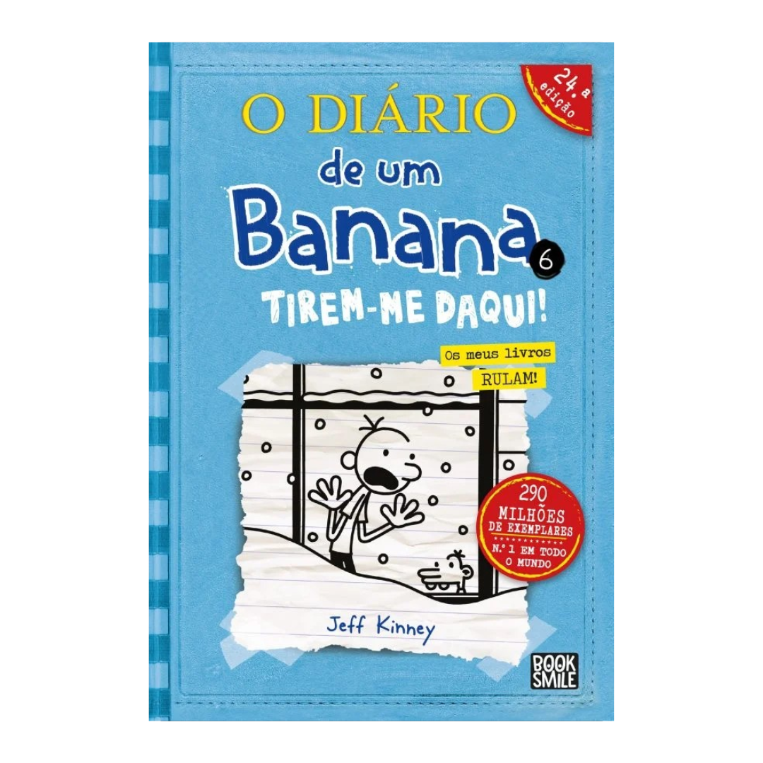 Livro O Diário de um Banana 6: Tirem-me Daqui!