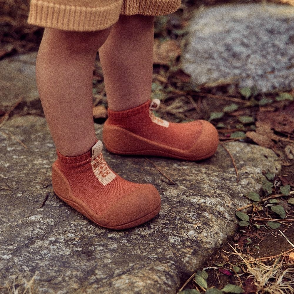 Sapato meia Attipas bamboo Attistrap tijolo N19-25.5