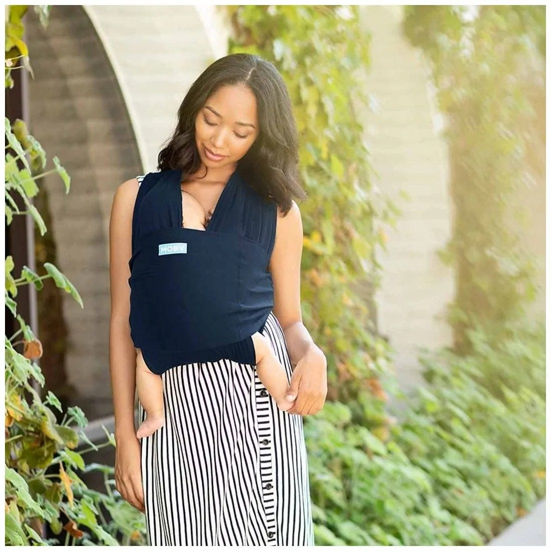 Mochila porta-bebés Moby Fit - Black