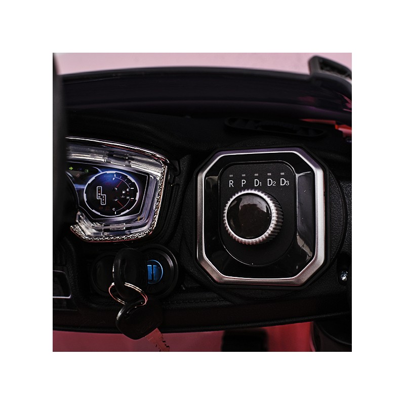 Carro elétrico 12V Range Rapid rosa