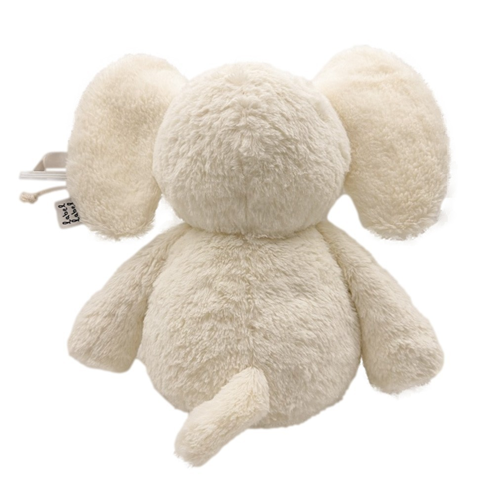 Peluche Elefante Elly 26cm - Marfim