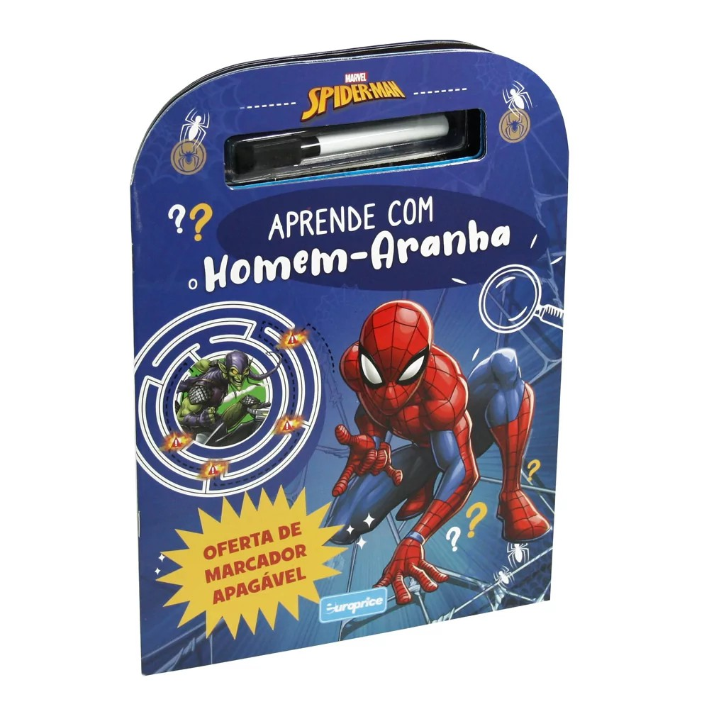 Livro Aprende com o Homem-Aranha