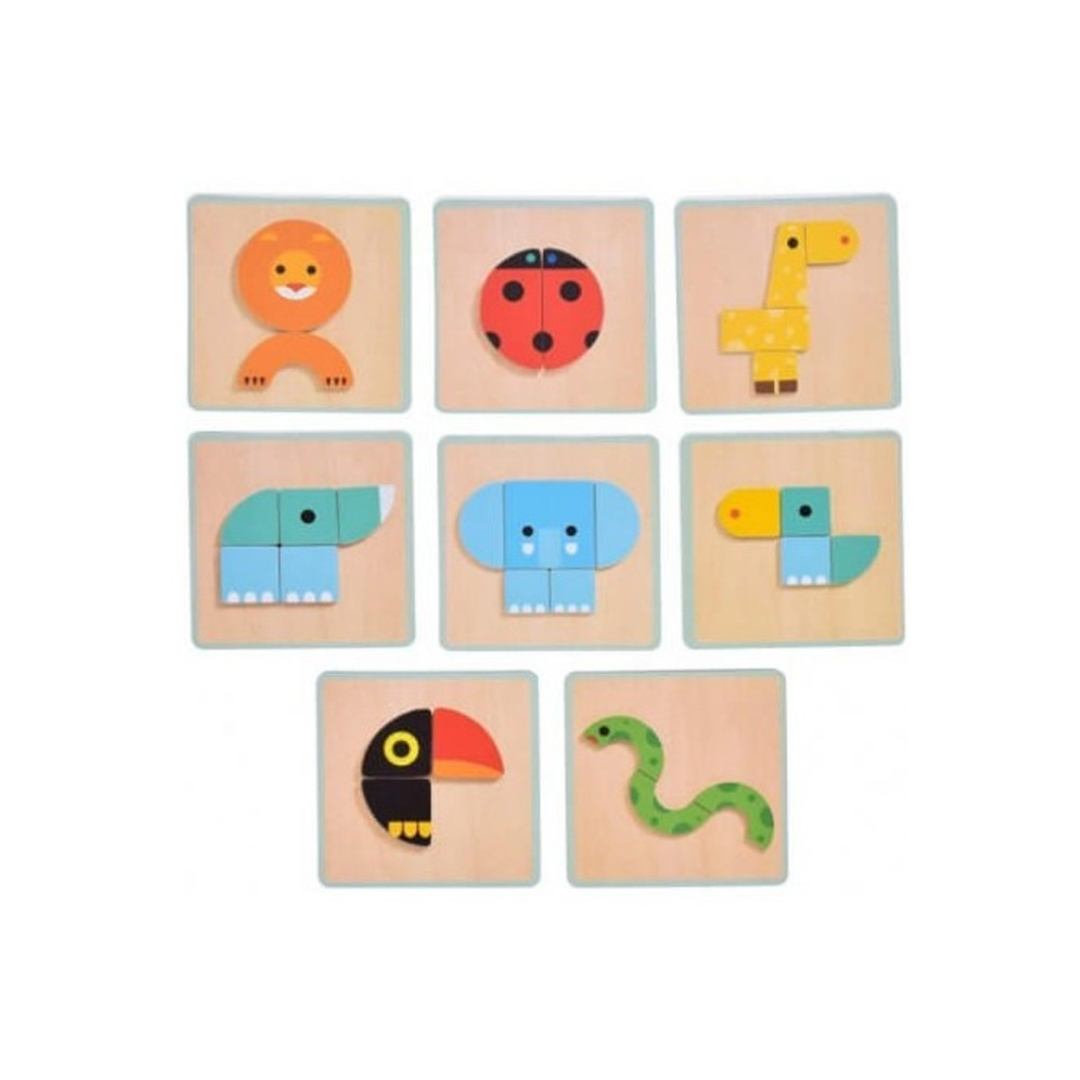 Puzzle magnético animais GéoBasic