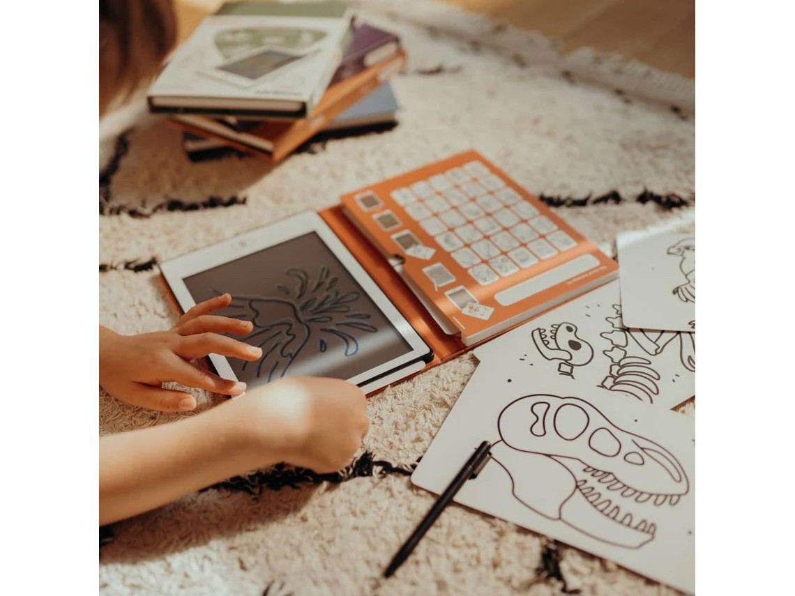 Tablet de desenho Kidydraw mini - Dinossauros