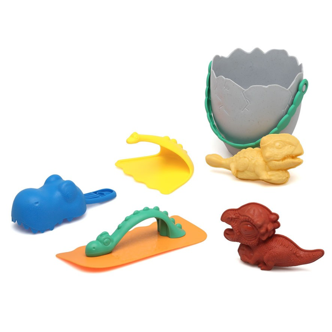 Conjunto brinquedos de praia - Dinossauros