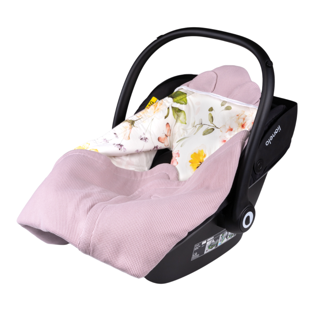 Manta de aquecimento para cadeira auto Rosa