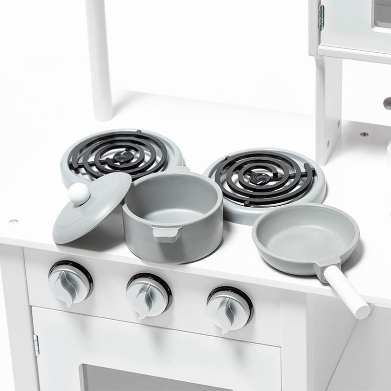 Cozinha em madeira - Branca