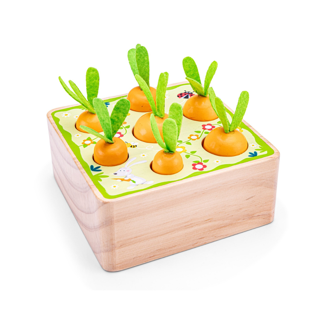 Jogo colheita de cenouras