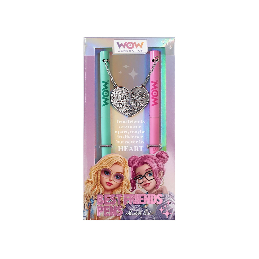 Conjunto 2 canetas BFF WOW
