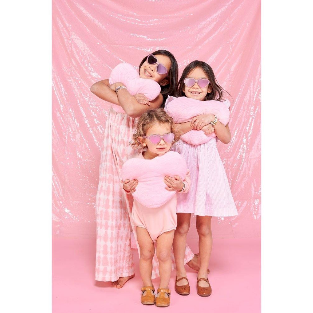 Óculos sol flexíveis Hearts Sparkle Squad 3-5 anos