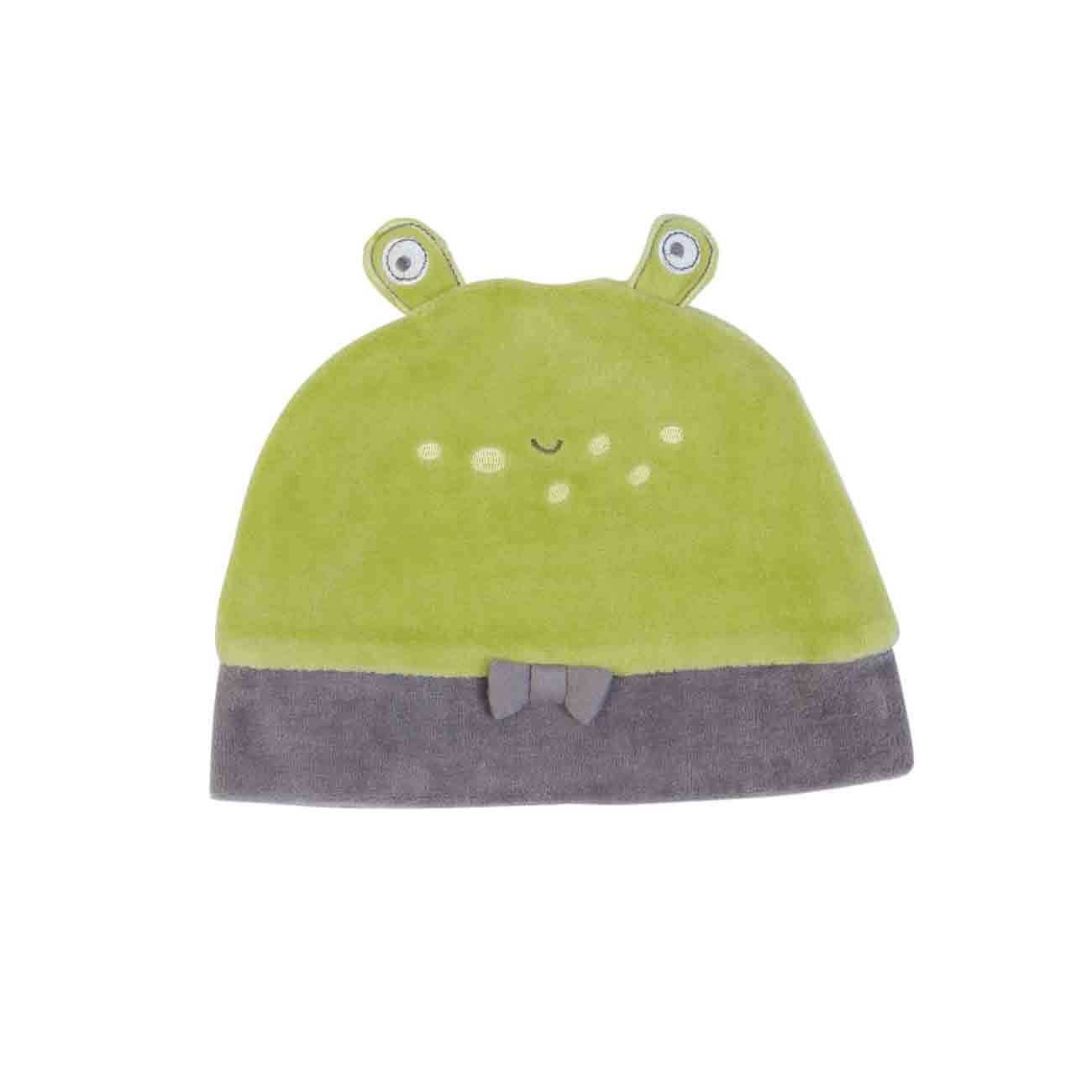 Conjunto jardineira e camisola Sapo - 1 mês