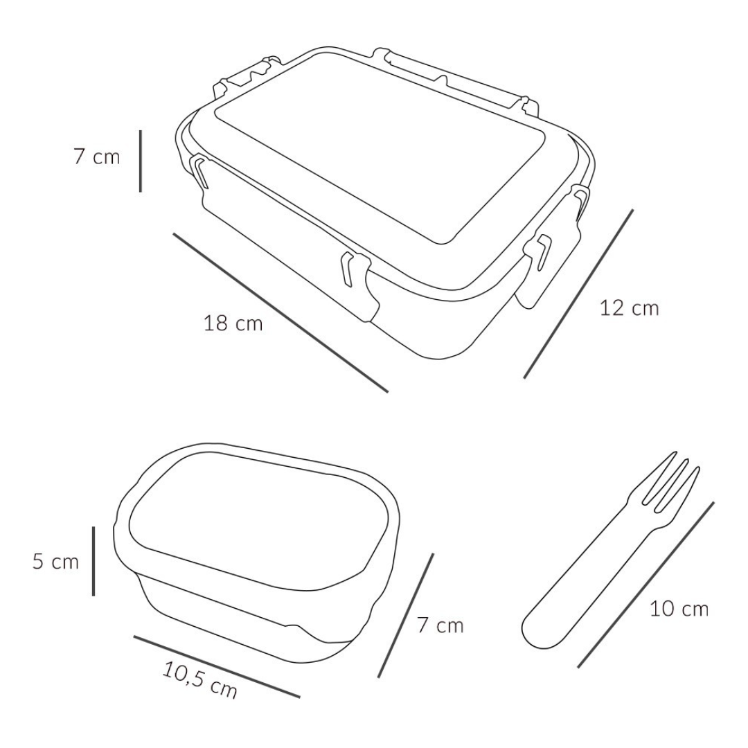 Lancheira Bento Os três porquinhos