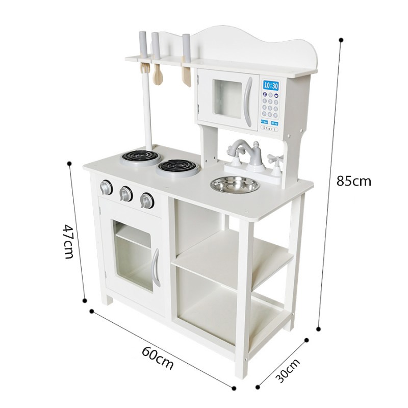 Cozinha em madeira - Branca