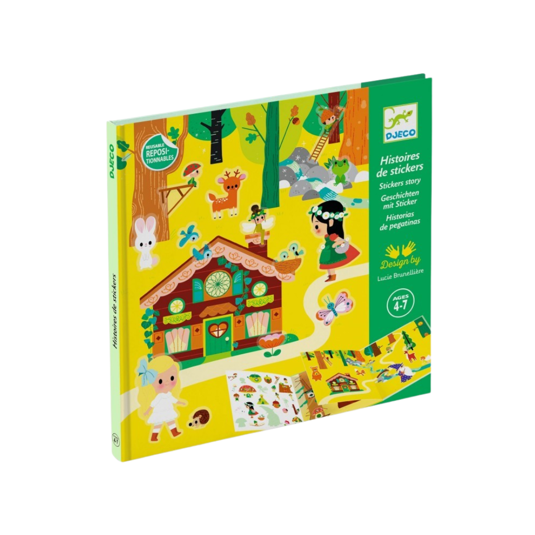 A Floresta Mágica - Cria histórias com 50 autocolantes